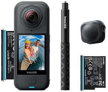 C?mara de Ac??o X4 Air Starter Bundle + Acess?rios - INSTA360