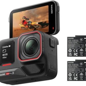 Câmara de Acção Ace Pro 2 Dual Battery (Preto) - INSTA360
