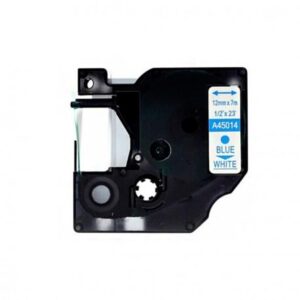 Cinta Rotuladora Generica Dymo D1 45014 (S0720540) - Azul/Branco