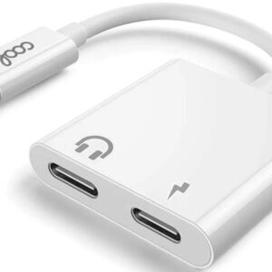 Adaptador Dual USB TYPE-C (Auriculares + Carga) Digital - COOL