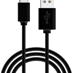 Cabo USB A Macho - Tipo-C 2.4A 1,2mts (Preto) - COOL