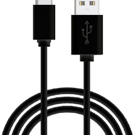Cabo USB A Macho - Tipo-C 2.4A 1,2mts (Preto) - COOL