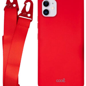 Capa iPhone 11 c/ Cinta Vermelho - COOL