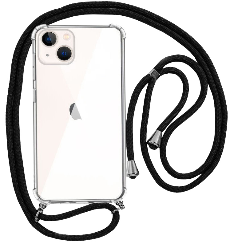 Capa iPhone 13 mini c/ Cabo Preto - COOL