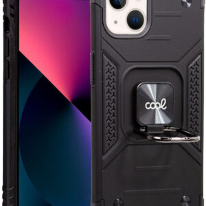 Capa iPhone 13 mini Hard Ring (Preto) - COOL