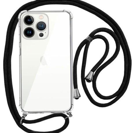 Capa iPhone 13 Pro c/ Cabo Preto - COOL