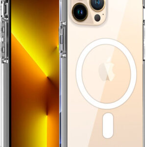 Capa Magnética iPhone 13 Pro Max Transparente - COOL