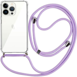 Capa iPhone 13 Pro c/ Cabo Violeta - COOL