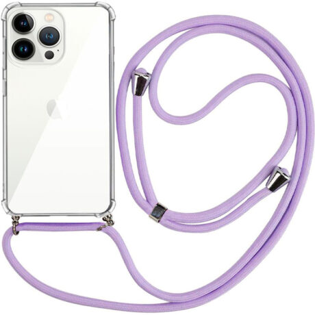 Capa iPhone 13 Pro c/ Cabo Violeta - COOL