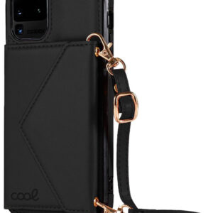 Capa Samsung G988 Galaxy S20 Ultra 5G Carteira Pendente (Preta) - COOL