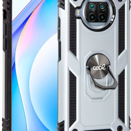 Capa Xiaomi Mi 10T Lite Hard Ring (Prateado) - COOL