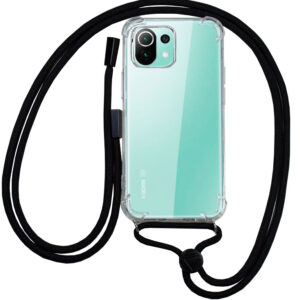 Capa Xiaomi Mi 11 Lite / Mi 11 Lite 5G c/ Cabo Preto - COOL