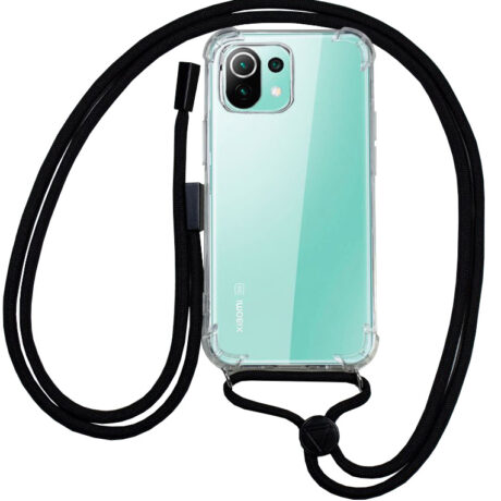 Capa Xiaomi Mi 11 Lite / Mi 11 Lite 5G c/ Cabo Preto - COOL