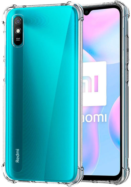 Capa Xiaomi Redmi 9A / 9AT AntiShock Transparente - COOL
