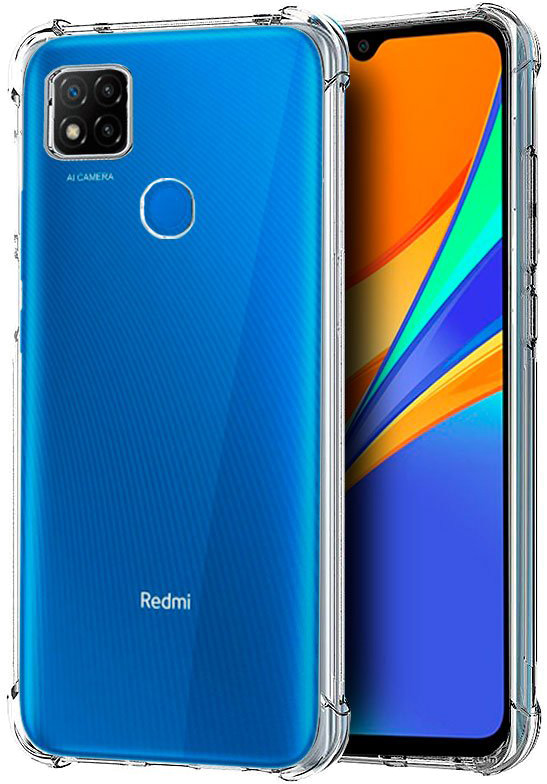 Capa Xiaomi Redmi 9C AntiShock Transparente - COOL