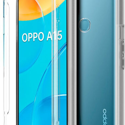 Capa Silicone 3D Oppo A15 / A15s - COOL