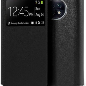 Capa Livro p/ Xiaomi Redmi Note 9T Smooth (Preto) - COOL