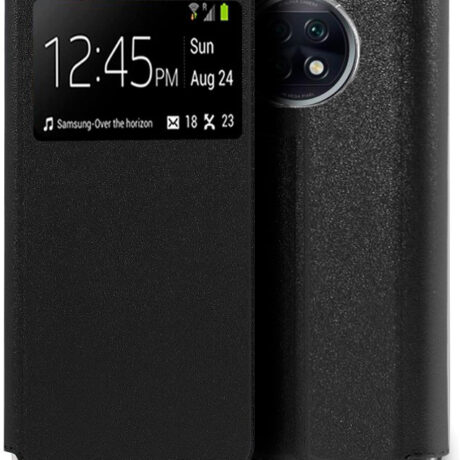 Capa Livro p/ Xiaomi Redmi Note 9T Smooth (Preto) - COOL