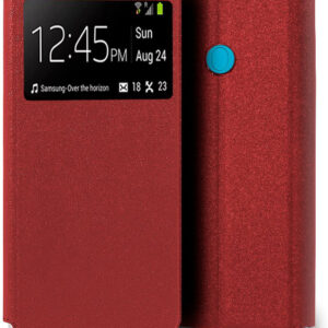 Capa Livro p/ Samsung M115 Galaxy M11 / A11 (Vermelho) - COOL