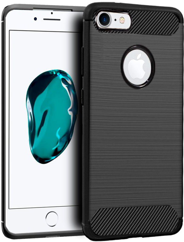 Capa iPhone 7 / iPhone 8 / iPhone SE (2020) Carbon (Preto) - COOL