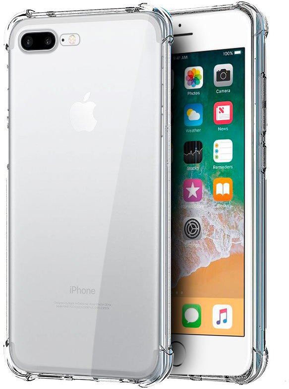 Capa IPhone 7 Plus / 8 Plus Anti-Choque (Transparente) - COOL