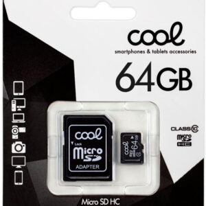 Cart?o de Mem?ria Micro SD c/ Adaptador 64GB (Classe 10) - COOL