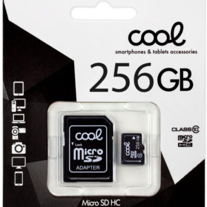 Cartão de Memória Micro SD c/ Adaptador 256GB (Classe 10) - COOL