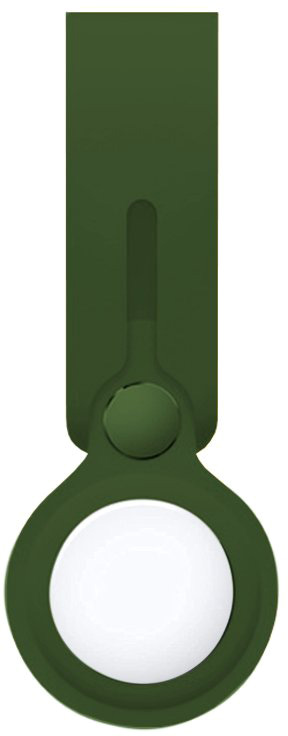Bracelete Compatível c/ Airtag Silicone (Verde) - COOL