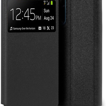 Capa Livro p/ Oppo A16 / A16s (Preto) - COOL
