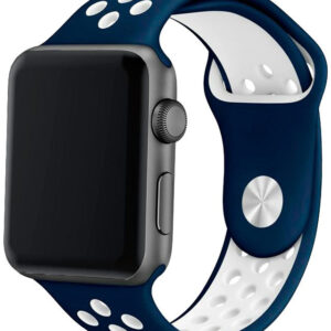 Correia Apple Watch Series 1/2/3/4/5/6/7/SE (38 / 40mm) Sport (Azul) - COOL