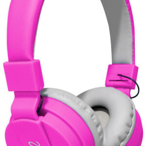 Auscultadores Toronto c/ Microfone (Rosa) - COOL