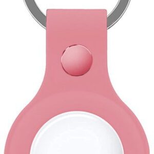 Bracelete Compatível AirTag Silicone (Rosa) - COOL