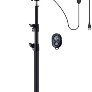 Suporte Trip? (180cm) Anel de luz LED + Comando Bluetooth - COOL