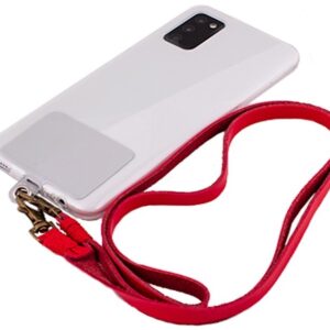 Cord?o de Suspens?o Universal c/ Cart?o para Smartphones (Vermelho) - COOL