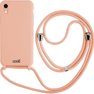 Capa iPhone XR c/ Cabo (Rosa) - COOL