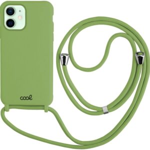 Capa iPhone 12 / 12 Pro c/ Cordão (Verde Pistacho) - COOL