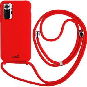 Capa Xiaomi Redmi Note 10 / Note 10s c/ Cabo (Vermelho) - COOL