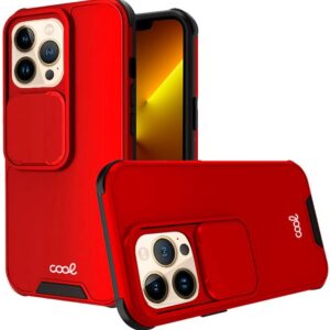 Capa iPhone 13 Pro Max Hard Câmera (Vermelho) - COOL
