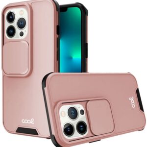 Capa iPhone 13 Pro Hard C?mera (Rosa Gold) - COOL