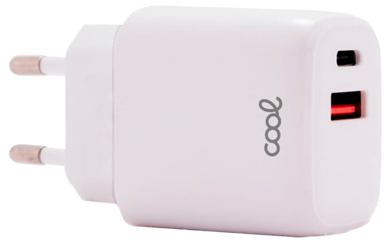 Carregador Universal Ultra Fast Charger Tipo-C 20W (Branco) - COOL