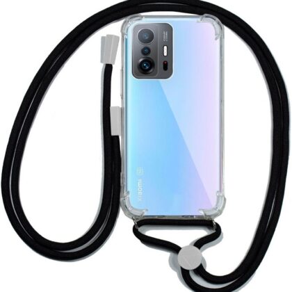 Capa c/ Cabo Preto Xiaomi 11T / 11T Pro - COOL