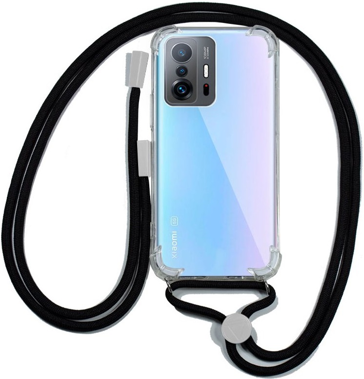 Capa c/ Cabo Preto Xiaomi 11T / 11T Pro - COOL