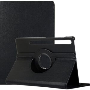 Capa Samsung Galaxy Tab S7 FE T736 12.4 Couro (Preto) - COOL