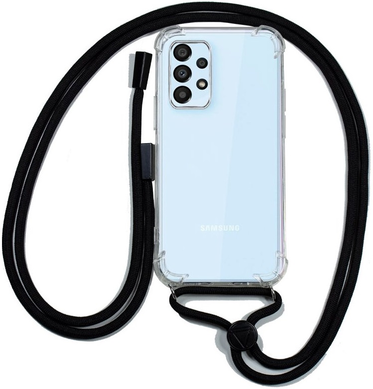 Capa c/ Cabo Preto p/ Samsung Galaxy A135 e Galaxy A13 - COOL