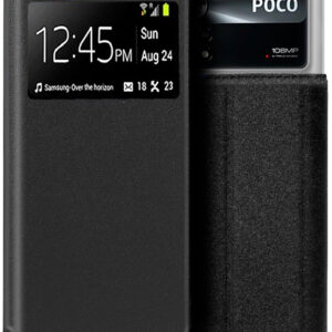 Capa Flip Cover p/ Xiaomi Poco X4 Pro 5G (Preto) - COOL