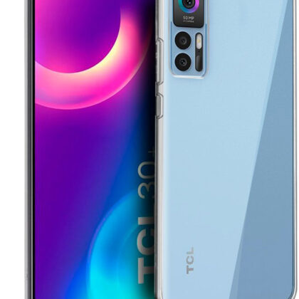 Capa Silicone p/ TCL 30 Plus / 30 / 30 5G (Transparente) - COOL