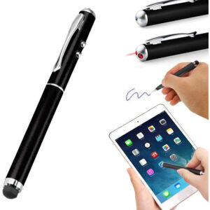Caneta Stylus Universal c/ Laser (Preto) - COOL
