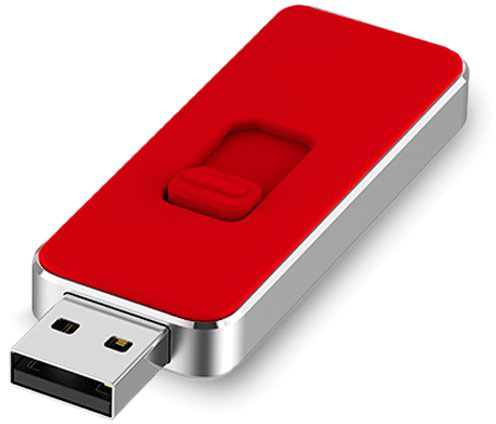 Pen Drive USB 2.0 64GB (Vermelho) - COOL