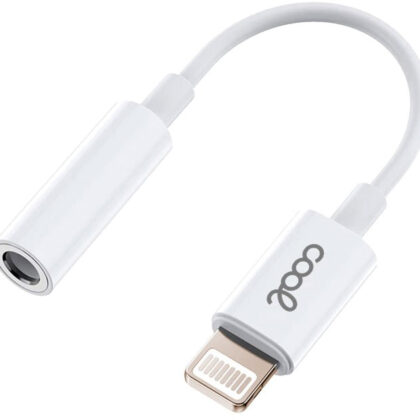 Adaptador Lightning p/ Jack 3,5mm Bluetooth (Branco) - COOL