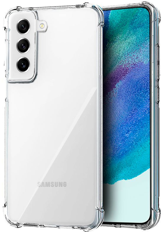 Capa p/ Samsung G990B Galaxy S21 FE AntiShock (Transparente) - COOL